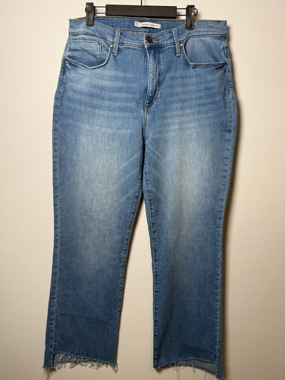 Whetherly Women’s Daniel High Rise Slim Kick Flare Jeans, Size: 14